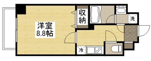 THE MODERN 表町の物件間取画像